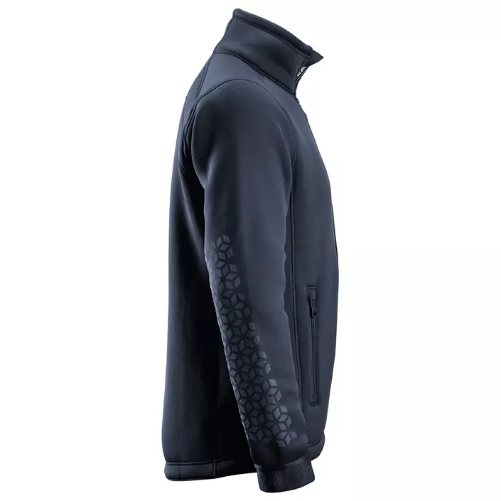 Snickers FlexiWork fleece jacket 8018, Navy, large image number 3