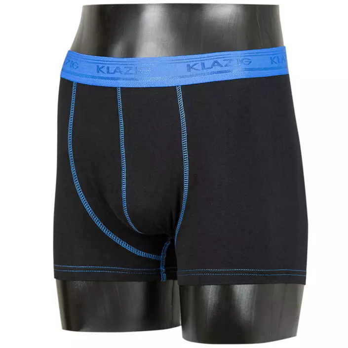 Klazig boxershorts, Sort/Blå, large image number 0
