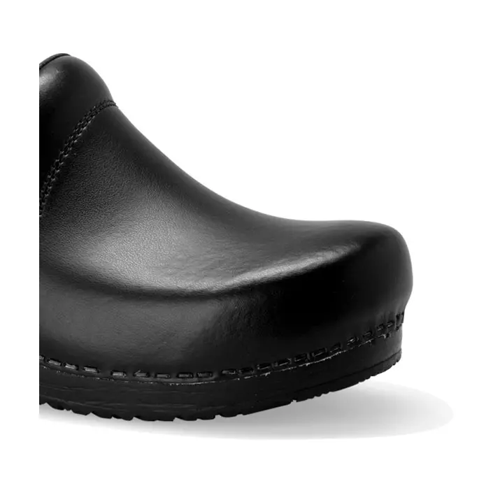 Sanita San Flex clogs without heel cover OB, Black, large image number 1
