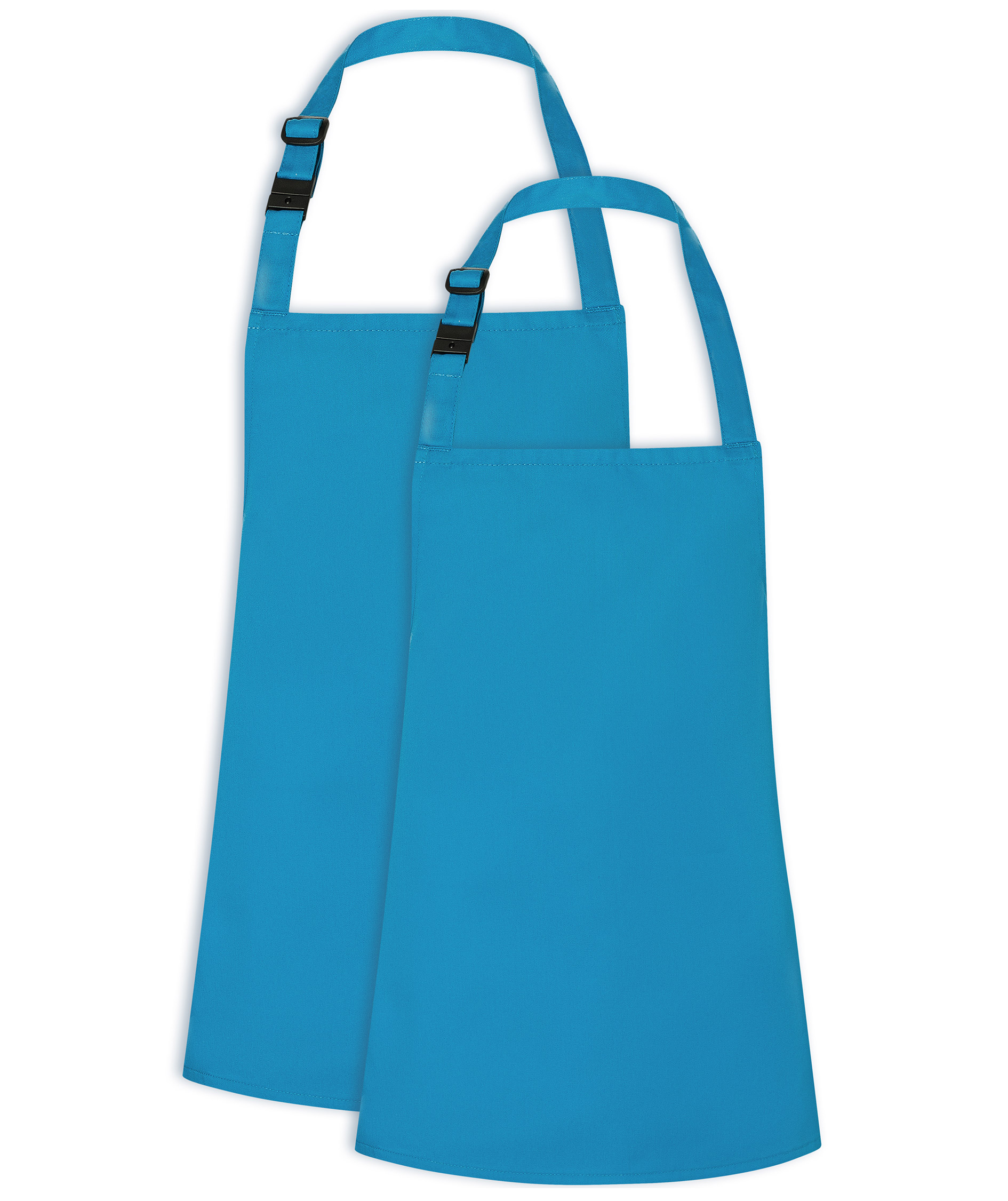 Karlowsky bib apron for kids, Turquoise, large image number 2
