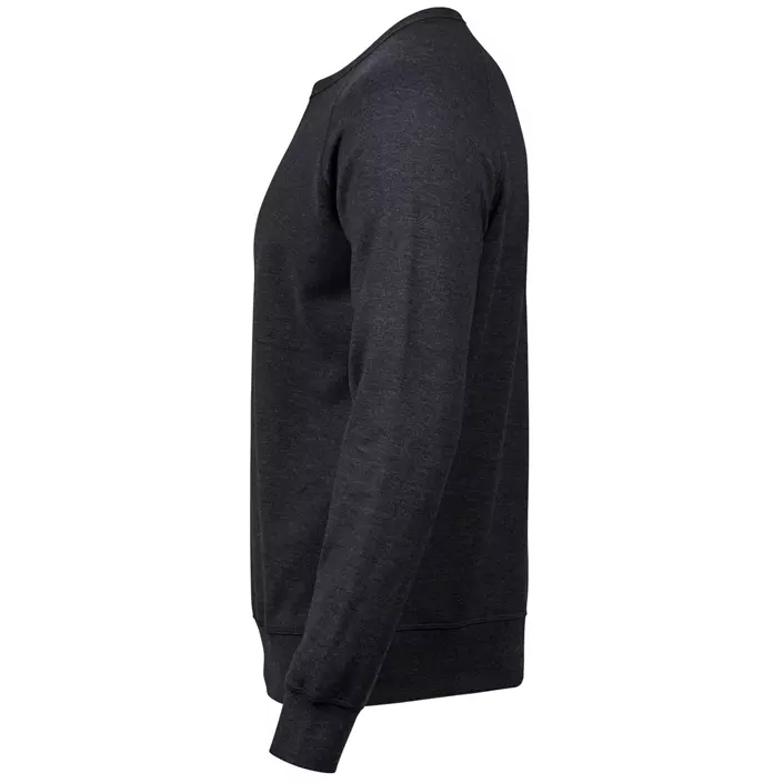 Tee Jays Vintage Sweatshirt, Schwarz melange, large image number 3