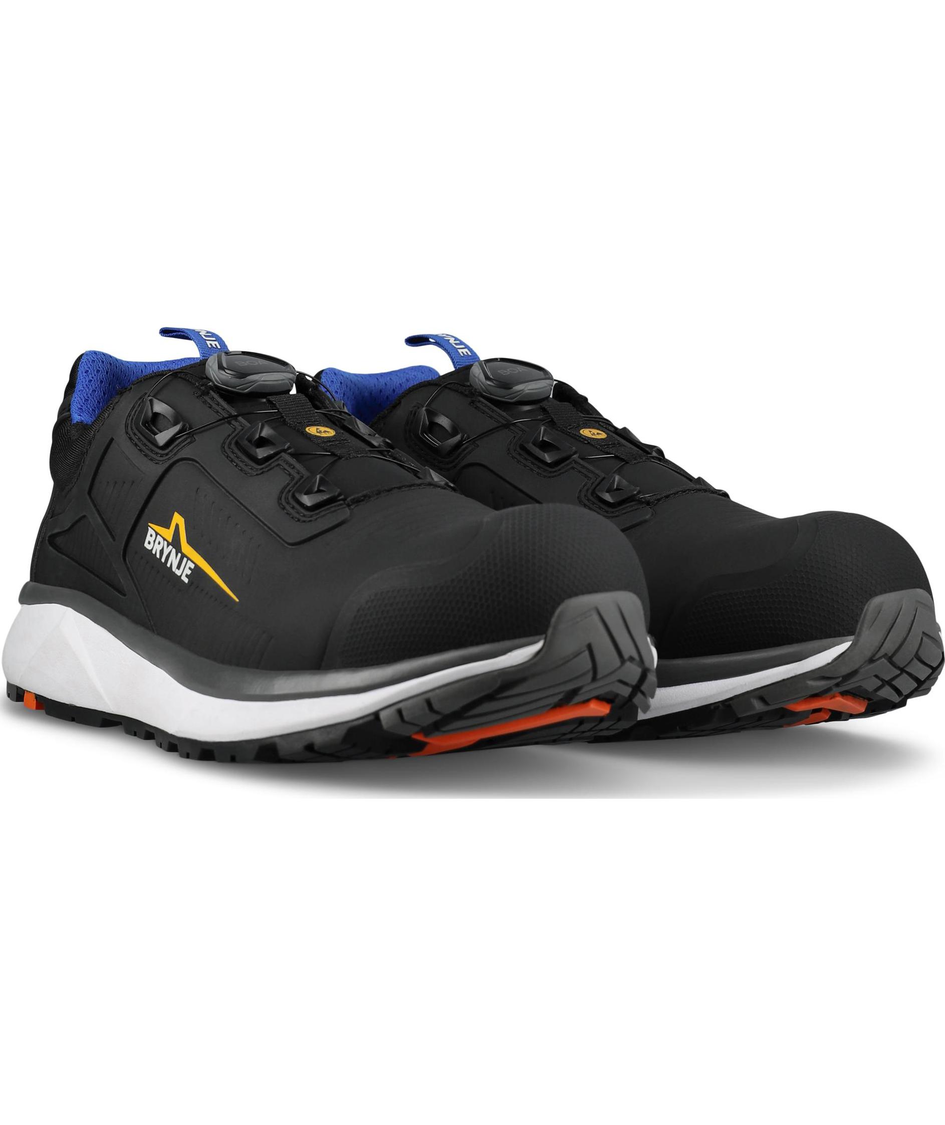 2.sortering Brynje Zap Sicherheitsschuhe S3L, Schwarz