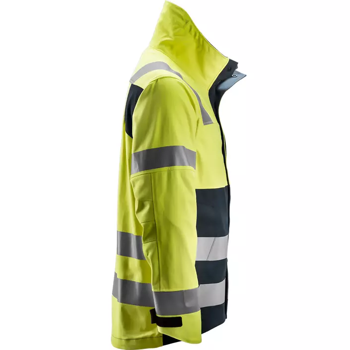 Snickers ProtecWork jacket, Hi-vis Yellow/Marine, large image number 3