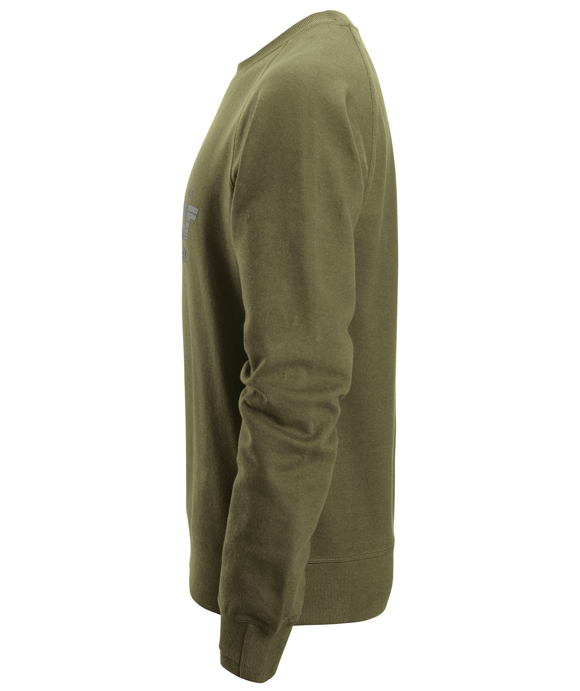 Snickers logo sweatshirt 2892, Kaki gr&ouml;n, large image number 3