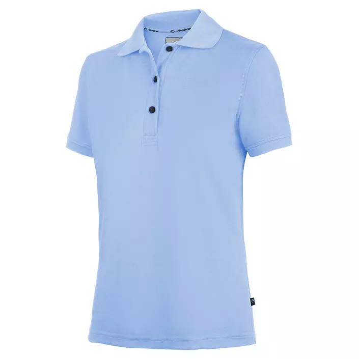 Pitch Stone dame polo T-shirt, Light blue, large image number 0