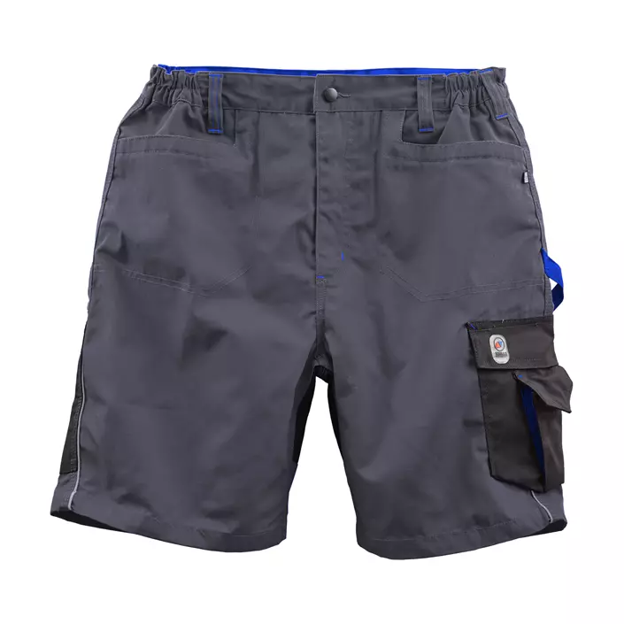 Terrax arbeidsshorts, Dark Grey/Royal Blue, large image number 0
