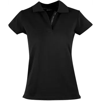 Camus Garda women's polo shirt, Black