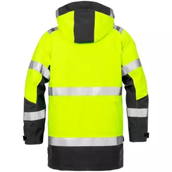 Fristads GORE-TEX® winterparka jacket 4989, Hi-vis Yellow/Black