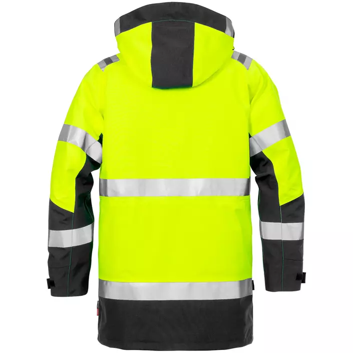 Fristads GORE-TEX® winterparka jacket 4989, Hi-vis Yellow/Black, large image number 1