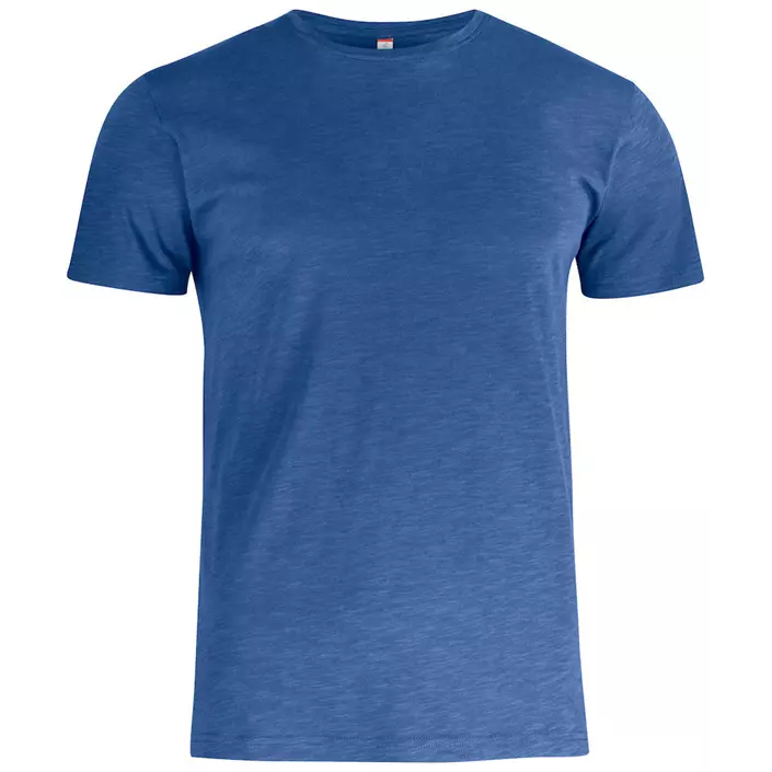 Clique Slub T-Shirt, Blau Melange, large image number 0