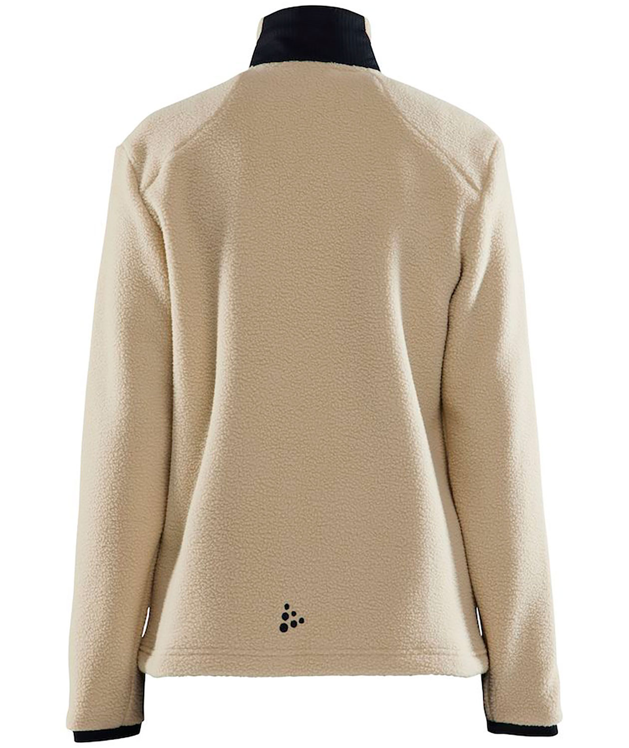 Craft ADV Explore women&acute;s pile fleece jacket, Ecru-black, large image number 2