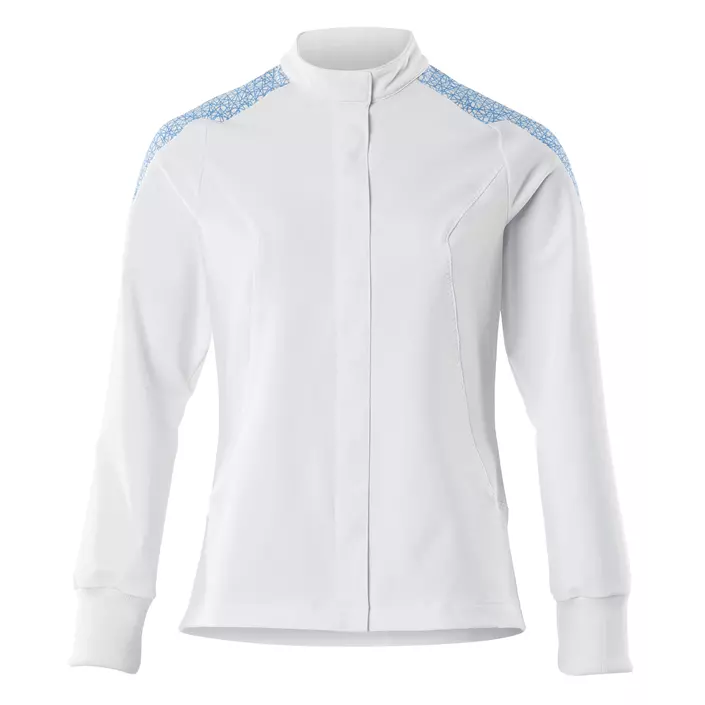 Mascot Food & Care HACCP-approved women's jacket, White/Azureblue, large image number 0