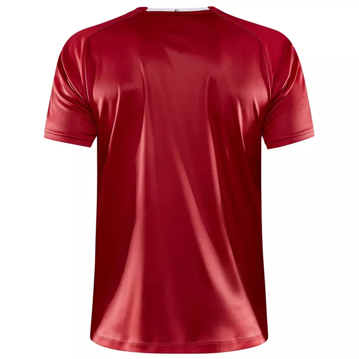 Craft Progress 2.0 Stripe Jersey T-Shirt, Weiß/Rot, large image number 2