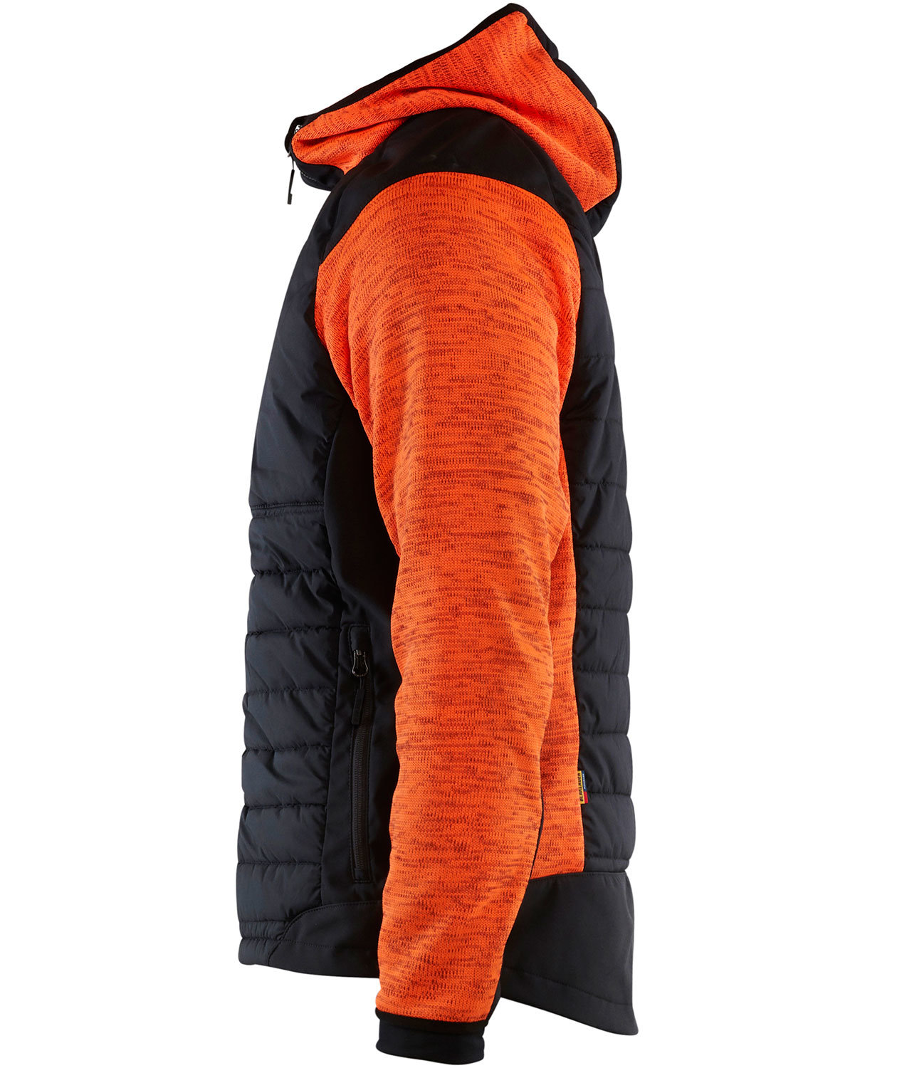 Bl&aring;kl&auml;der hybrid jacket, Hi-Vis Orange/Black, large image number 2