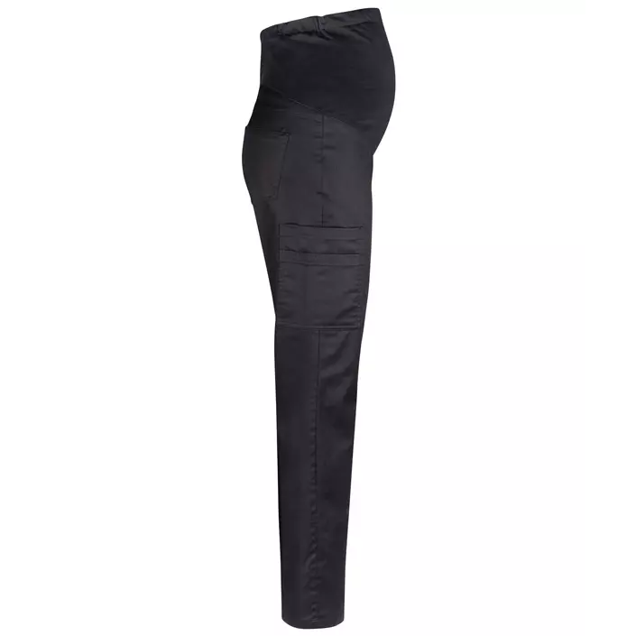 Smila Workwear Nea maternity trousers, Black, large image number 1