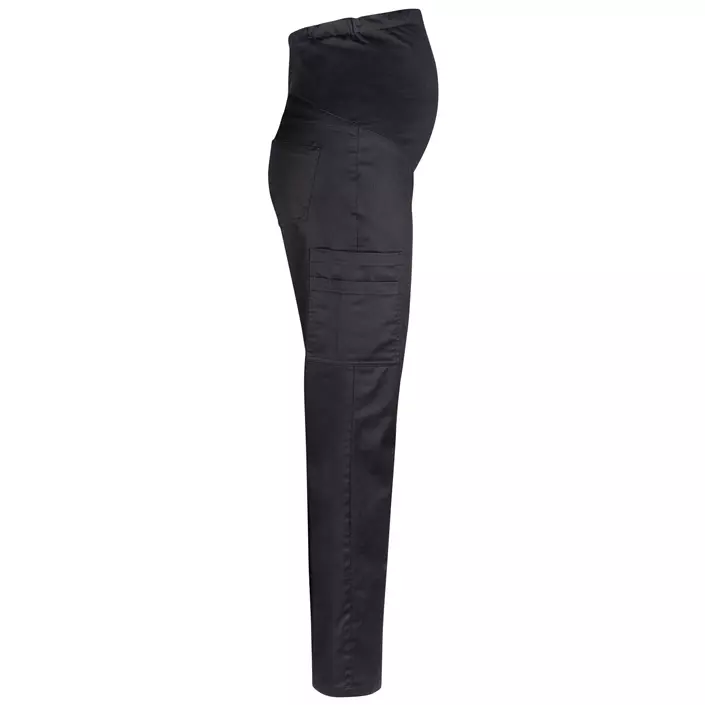 Smila Workwear Nea maternity trousers, Black, large image number 1
