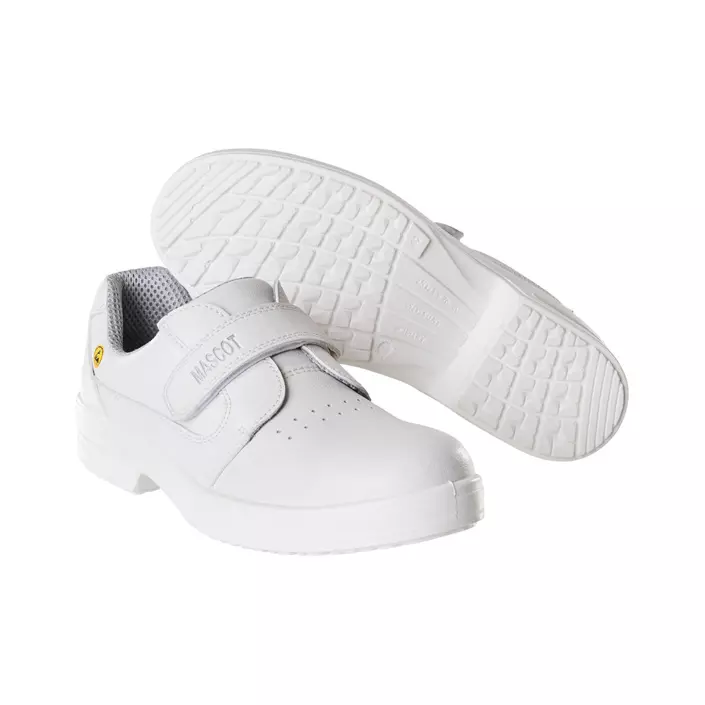 Mascot Clear safety shoes S2, White, large image number 0