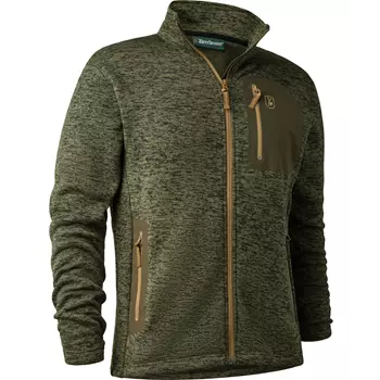 Deerhunter Sarek knitted jacket, Olive Night Melange
