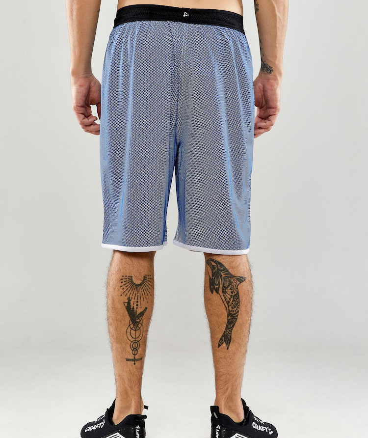 Craft Progress vendbar Basket shorts, Club cobolt/white, large image number 2