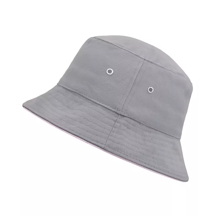 Myrtle Beach bucket hat, Grey/Light Pink, large image number 1