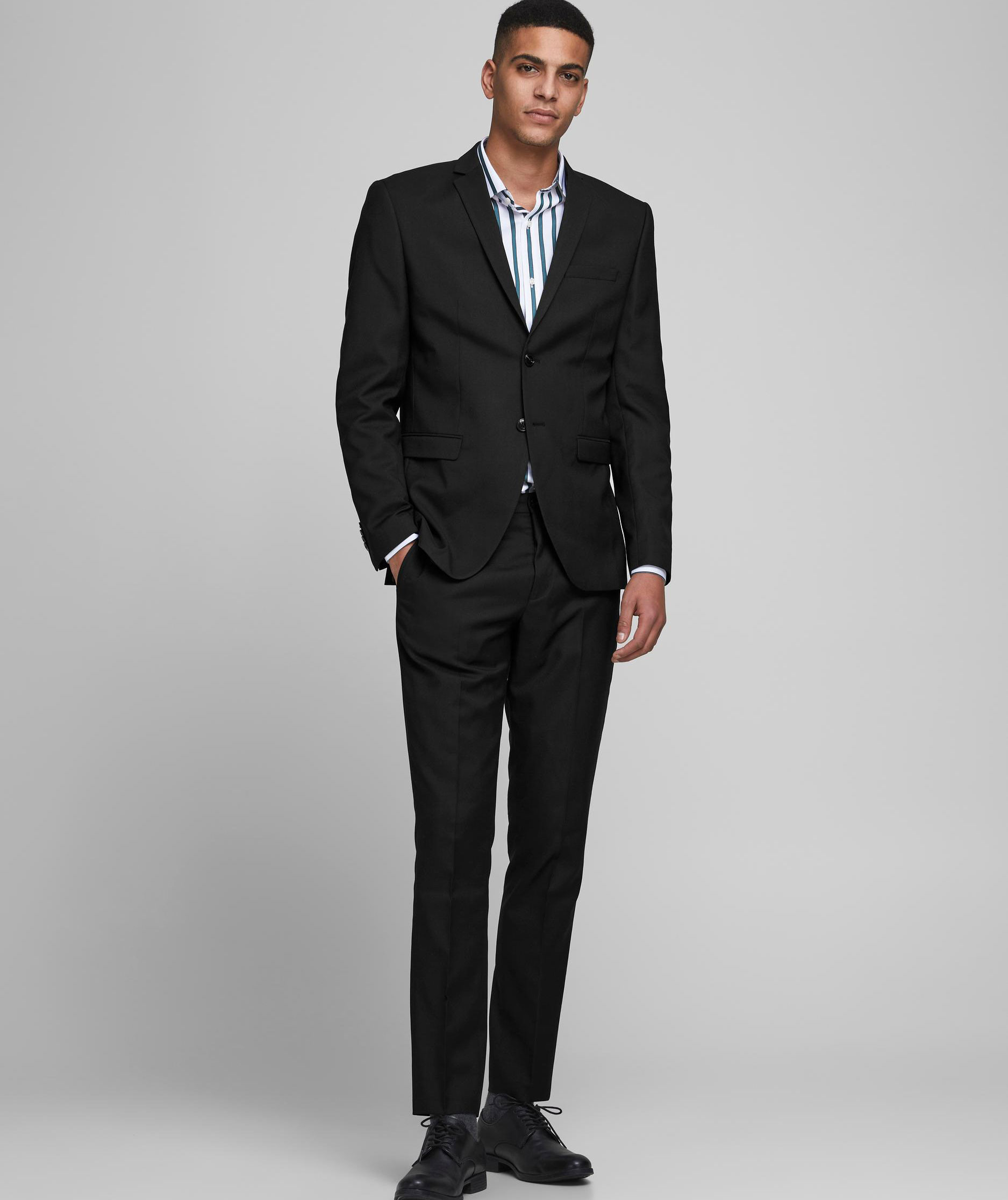 Jack & Jones Premium JPRSOLARIS trousers, Black, large image number 3