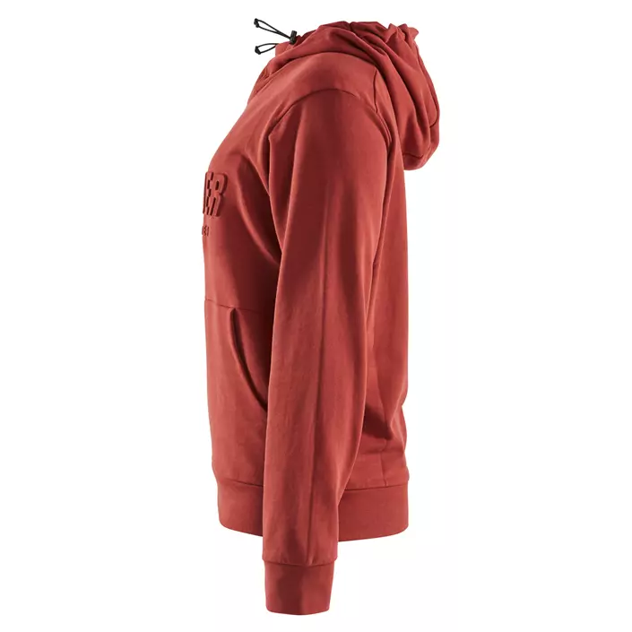 Blåkläder hoodie dam 3D, Bränd Röd, large image number 2