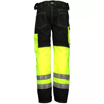 NWC Hitra craftsman trousers, Hi-vis Yellow/Black