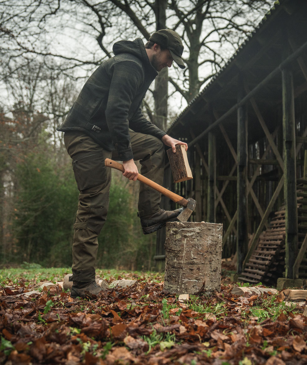 Seeland Teddy Fold Down keps, Pine green, Pine green, large image number 6