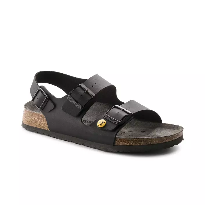 Birkenstock Milano ESD Regular Fit sandals, Black, large image number 0