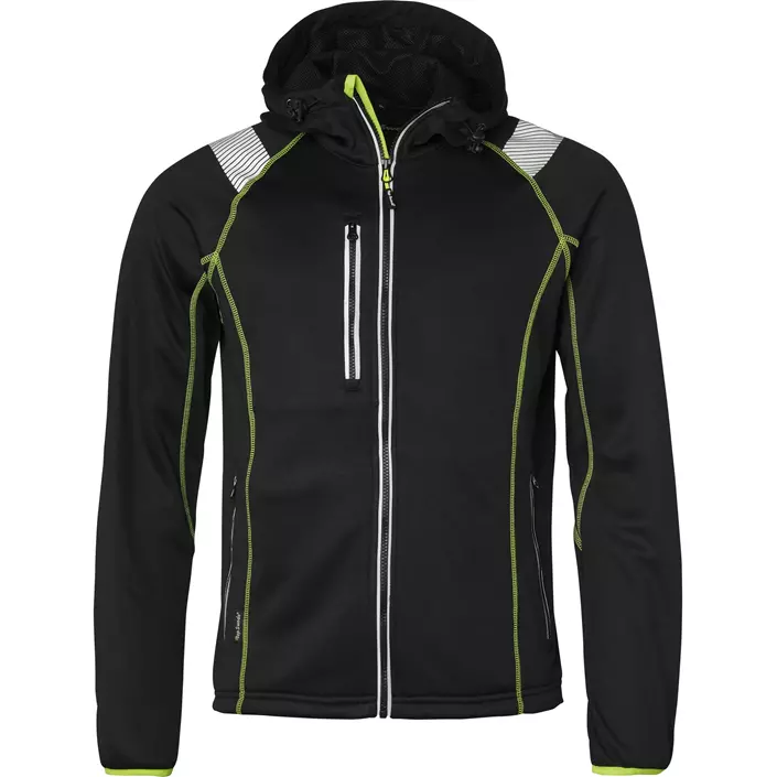 Top Swede hoodie with zipper 353, Black, large image number 0
