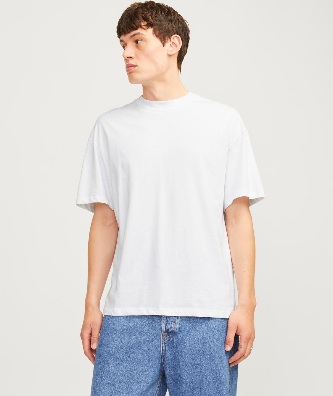 Jack & Jones JJEBRADLEY 2-pack T-shirt, Black/white, large image number 5