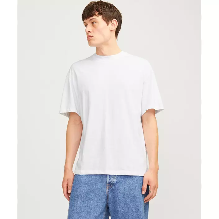 Jack & Jones JJEBRADLEY 2-pak T-shirt, Black/white, large image number 5