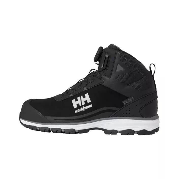 Helly Hansen Chelsea Evo 2 Mid low-cut safety boots S3, Black/Grey, large image number 0