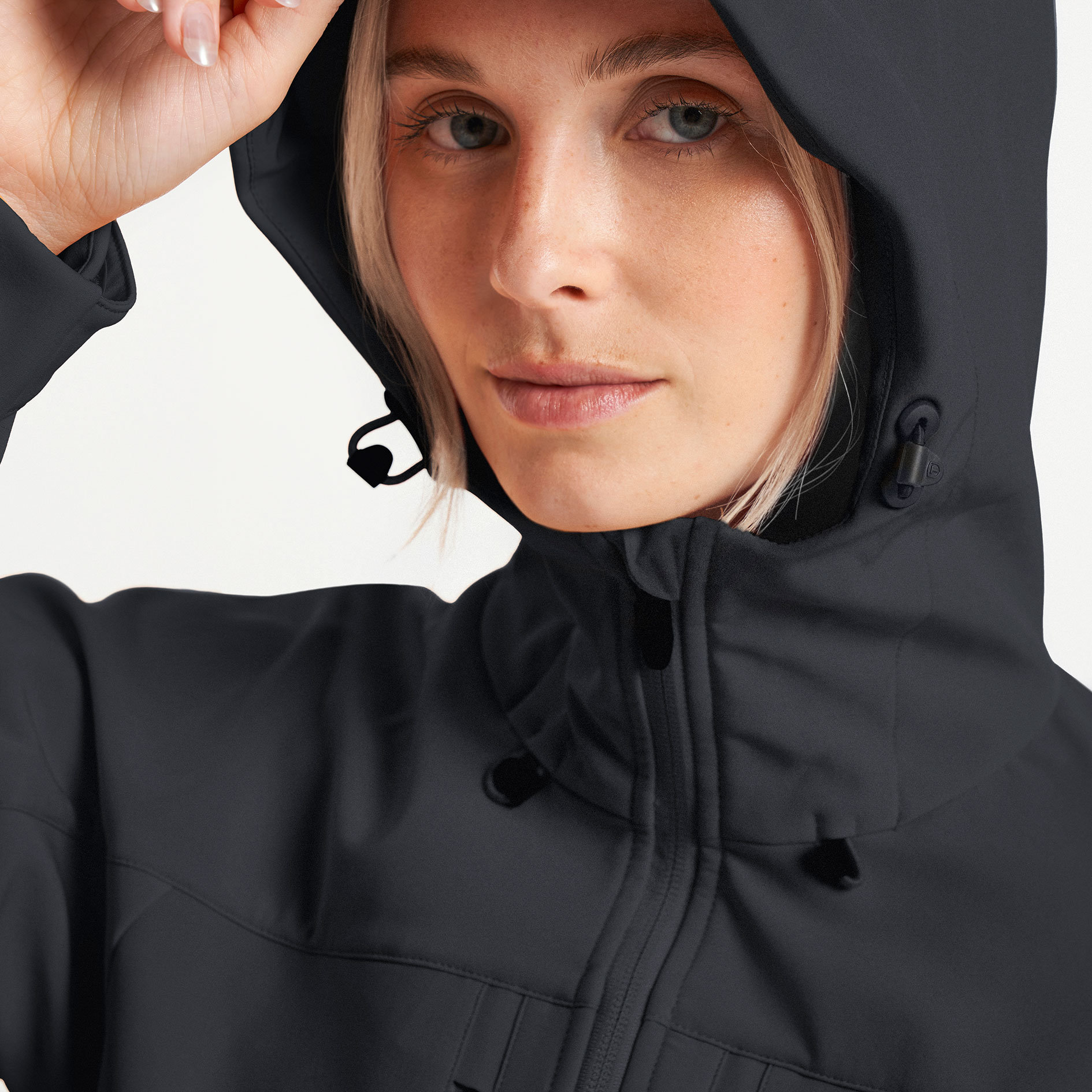 Tenson TXlite Damen Softshelljacke, Black, large image number 5