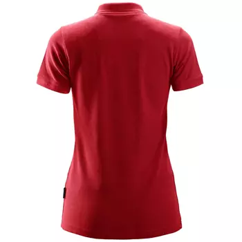 Snickers dame polo T-shirt 2702, Chili Red