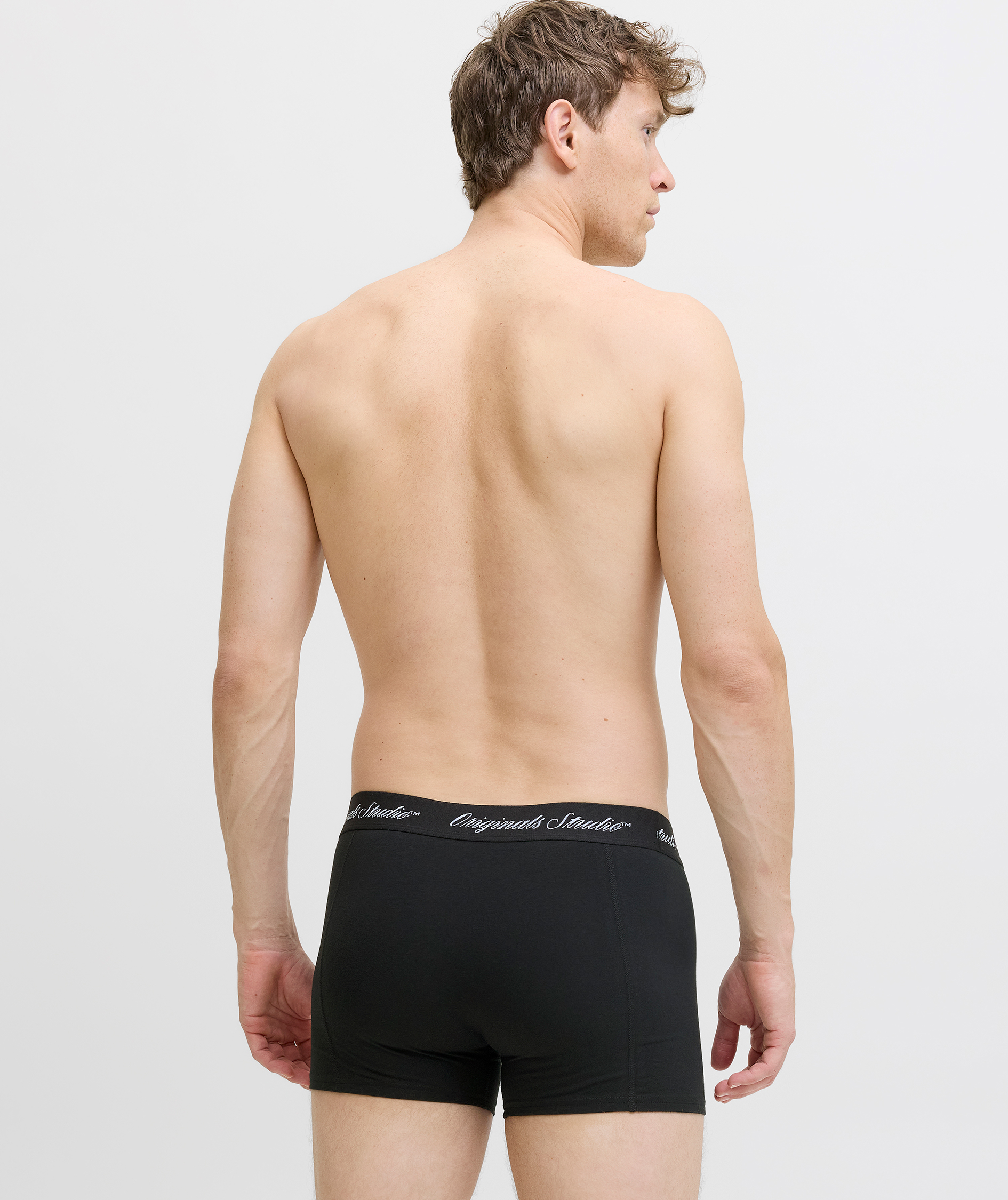 Jack & Jones JACNORREBRO SOLID 3-pak boxershorts, Black, large image number 2