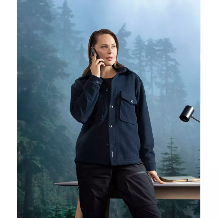 Matterhorn Tabei Overshirt, Dark navy, large image number 1