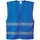 Portwest Iona cover vest with reflective tape, Royal Blue, Royal Blue, swatch
