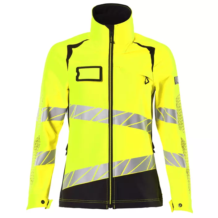 Mascot Accelerate Safe Damen Jacke full stretch, Hi-Vis Gelb/Dunkel Marine, large image number 0