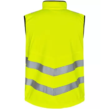 Engel Safety softshell vest, Hi-Vis Yellow