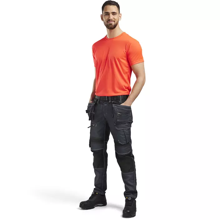Blåkläder Funktionsshirt, Hi-Vis Rot, large image number 1