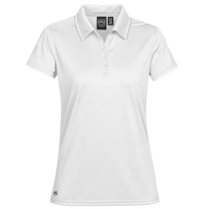 Stormtech Eclipse pique dame polo T-shirt, Hvid, large image number 0