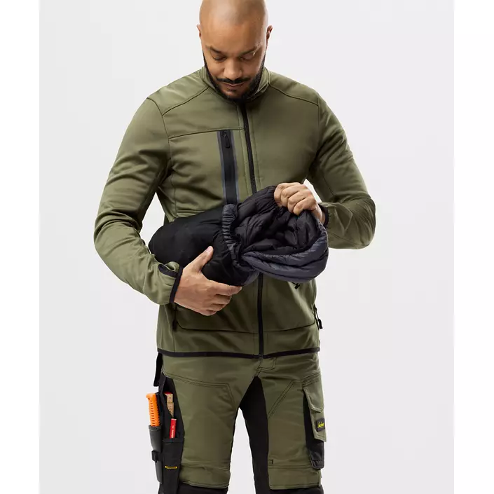 Snickers AllroundWork Steppjacke 8102, Black, large image number 6