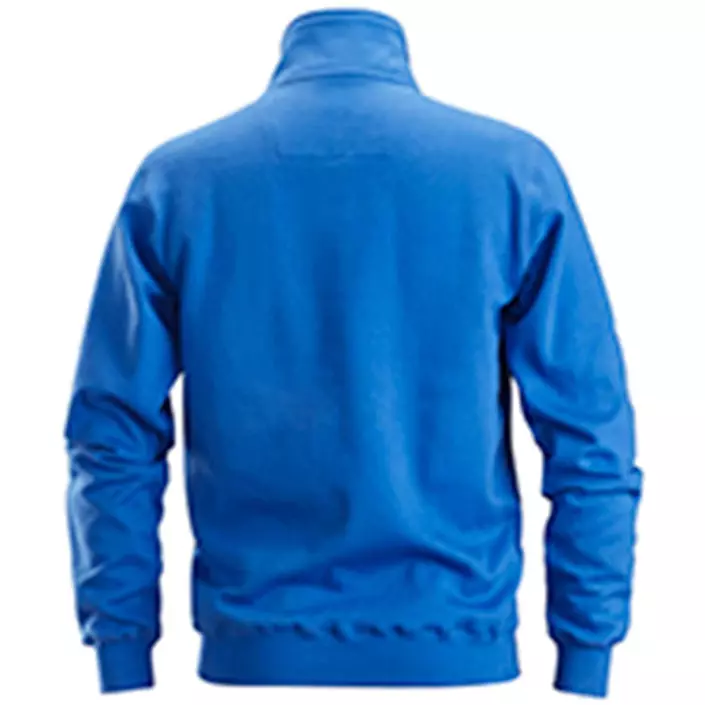 Snickers sweatshirt med kort lynlås 2818, Blå, large image number 1