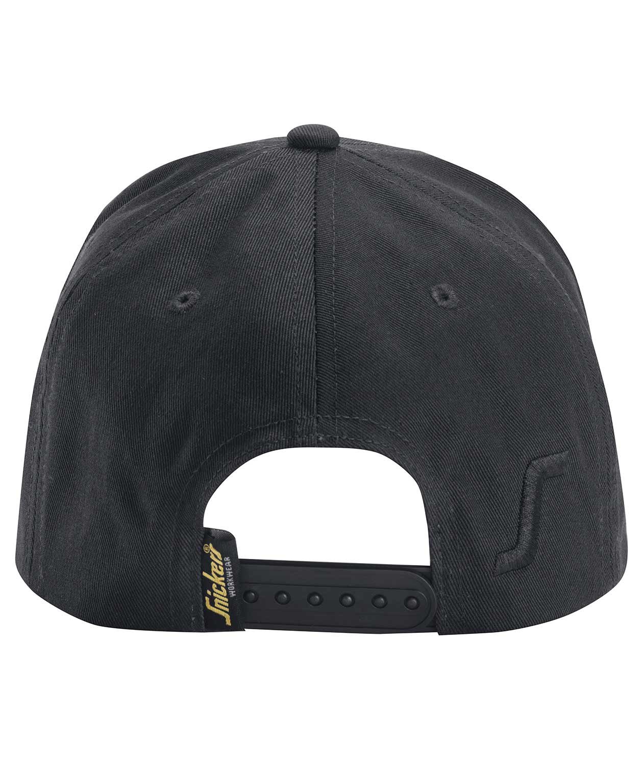 Snickers logo cap, Black, Black, large image number 2