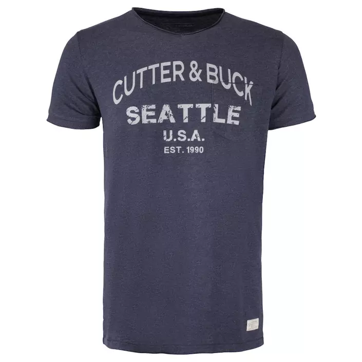 Cutter & Buck Pacific City T-shirt, Denim Melange, large image number 0