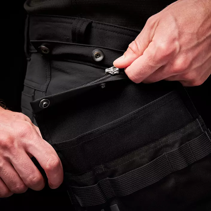 Helly Hansen Connect™ Essential holster pocket 2, Black, Black, large image number 2