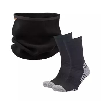 Westborn halsvärmare og strumpor