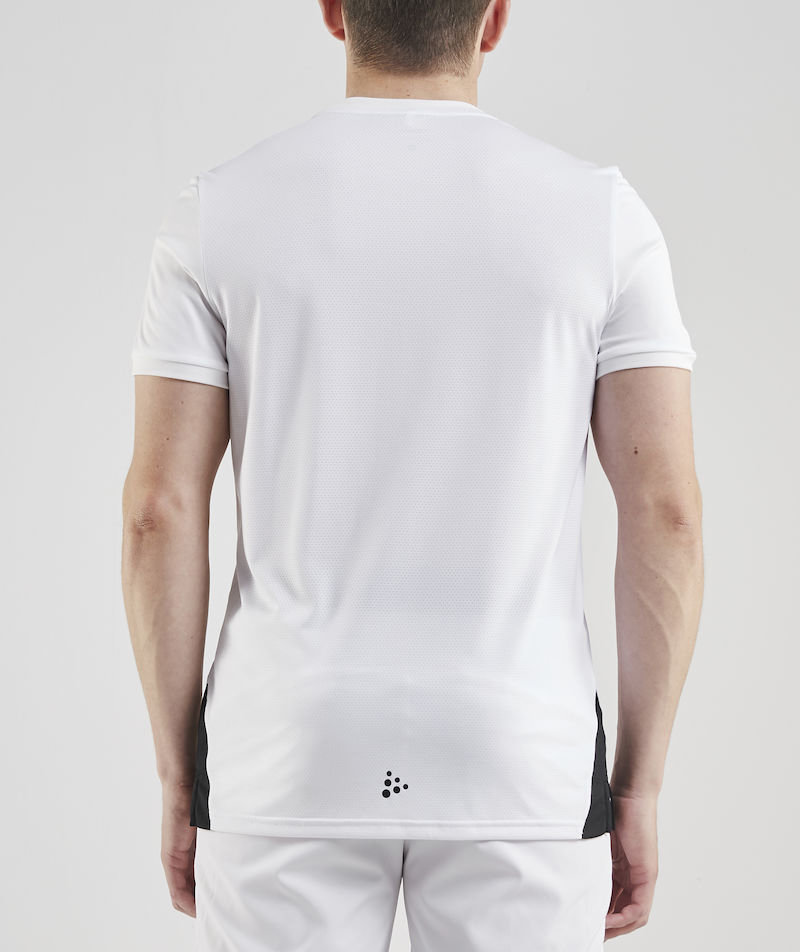 Craft Pro Control Impact T-shirt, White/Black, large image number 2