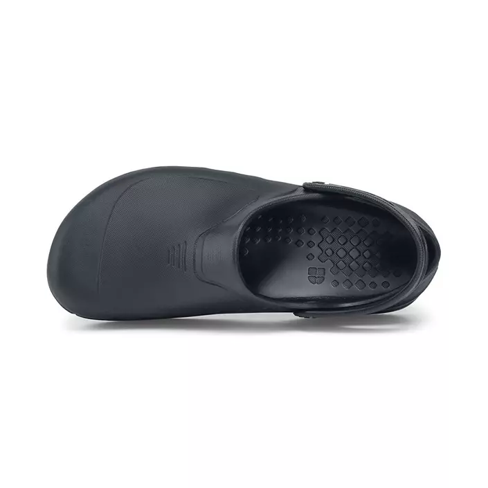 Shoes For Crews Zinc clogs with heel strap OB, Black, large image number 4